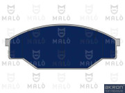 1050856 AKRON-MALÒ sada brzdových platničiek kotúčovej brzdy 1050856 AKRON-MALÒ