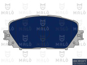 1051012 AKRON-MALÒ sada brzdových platničiek kotúčovej brzdy 1051012 AKRON-MALÒ