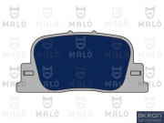 1051025 AKRON-MALÒ sada brzdových platničiek kotúčovej brzdy 1051025 AKRON-MALÒ