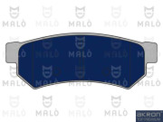 1051050 Sada brzdových destiček, kotoučová brzda AKRON-MALÒ
