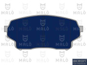 1051054 AKRON-MALÒ sada brzdových platničiek kotúčovej brzdy 1051054 AKRON-MALÒ