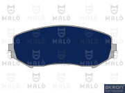 1051055 AKRON-MALÒ sada brzdových platničiek kotúčovej brzdy 1051055 AKRON-MALÒ