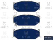 1051058 AKRON-MALÒ sada brzdových platničiek kotúčovej brzdy 1051058 AKRON-MALÒ