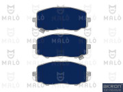 1051109 AKRON-MALÒ sada brzdových platničiek kotúčovej brzdy 1051109 AKRON-MALÒ