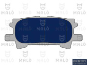 1051150 Sada brzdových destiček, kotoučová brzda AKRON-MALÒ