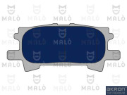 1051150 AKRON-MALÒ sada brzdových platničiek kotúčovej brzdy 1051150 AKRON-MALÒ