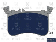 1051245 Sada brzdových destiček, kotoučová brzda AKRON-MALÒ