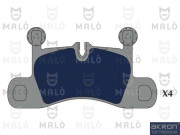 1051352 AKRON-MALÒ sada brzdových platničiek kotúčovej brzdy 1051352 AKRON-MALÒ