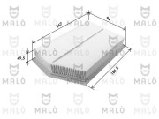 1500623 Vzduchový filtr AKRON-MALÒ