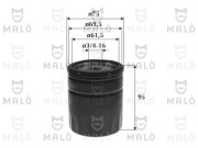 1510020 Olejový filtr AKRON-MALÒ