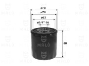 1510052 AKRON-MALÒ olejový filter 1510052 AKRON-MALÒ