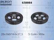 658084 Řemenice, klikový hřídel AKRON-MALÒ