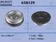658129 Řemenice, klikový hřídel AKRON-MALÒ