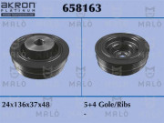 658163 Řemenice, klikový hřídel AKRON-MALÒ