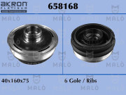 658168 Řemenice, klikový hřídel AKRON-MALÒ