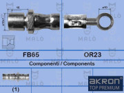 80115 AKRON-MALÒ brzdová hadica 80115 AKRON-MALÒ