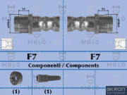 80171 Brzdová hadice AKRON-MALÒ
