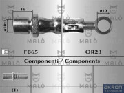 80376 Brzdová hadice AKRON-MALÒ