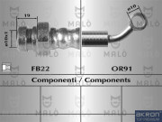 80517 Brzdová hadice AKRON-MALÒ