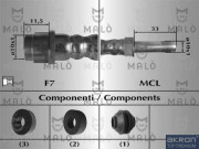 80721 Brzdová hadice AKRON-MALÒ