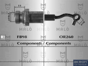 80793 Brzdová hadice AKRON-MALÒ