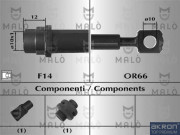 80830 Brzdová hadice AKRON-MALÒ