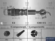 80840 Brzdová hadice AKRON-MALÒ