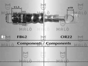 81044 Brzdová hadice AKRON-MALÒ