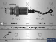 81050 Brzdová hadice AKRON-MALÒ