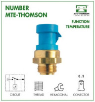 802 MTE-THOMSON teplotný spínač ventilátora chladenia 802 MTE-THOMSON