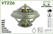 VT226.87 MTE-THOMSON termostat chladenia VT226.87 MTE-THOMSON