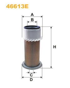 46613E Vzduchový filtr WIX FILTERS