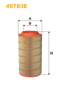 49783E Vzduchový filtr WIX FILTERS