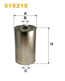 51021E Olejový filtr WIX FILTERS