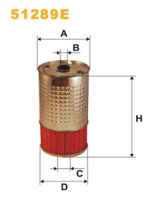 51289E Olejový filtr WIX FILTERS