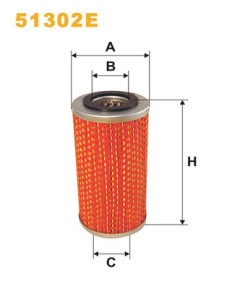 51302E Filtr, pracovní hydraulika WIX FILTERS