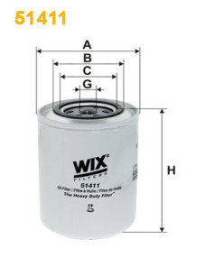 51411 WIX FILTERS hydraulický filter automatickej prevodovky 51411 WIX FILTERS