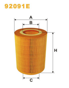 92091E Olejový filtr WIX FILTERS