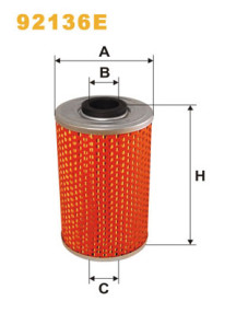 92136E Hydraulický filtr, řízení WIX FILTERS