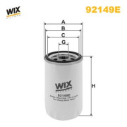 92149E Filtr, pracovní hydraulika WIX FILTERS