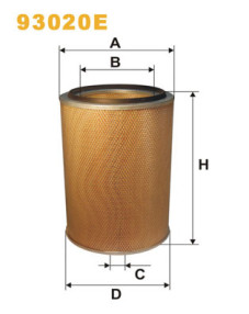 93020E Vzduchový filtr WIX FILTERS