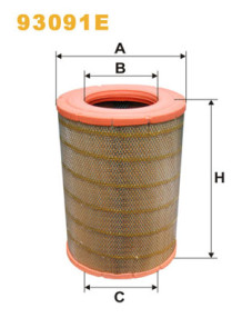 93091E Vzduchový filtr WIX FILTERS