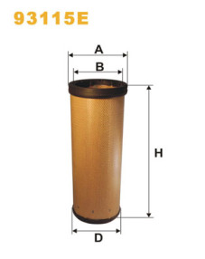 93115E Filtr - sekundární vzduch WIX FILTERS