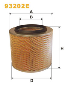 93202E Vzduchový filtr WIX FILTERS