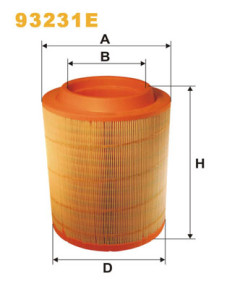 93231E WIX FILTERS vzduchový filter 93231E WIX FILTERS