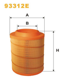 93312E Vzduchový filtr WIX FILTERS