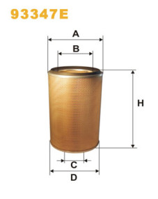 93347E Vzduchový filtr WIX FILTERS