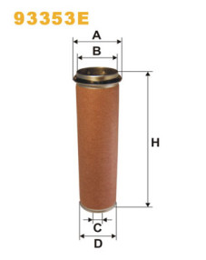 93353E Filtr - sekundární vzduch WIX FILTERS