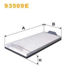 93509E Filtr, vzduch v interiéru WIX FILTERS