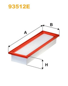 93512E Filtr, vzduch v interiéru WIX FILTERS